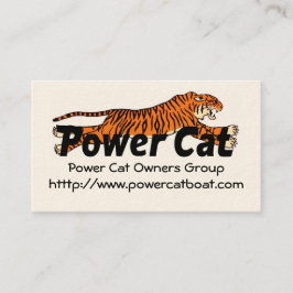 Member Card Power Cat Owners Group Visitenkarte