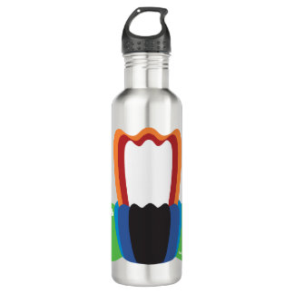 Membranprotein Pexagon Wasserflasche Edelstahlflasche