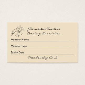 Membre du club d'éventer Hunter