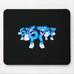 Meme 67 Sechs Sieben 6 7 Stiehl ein Brainrot - Los Mousepad