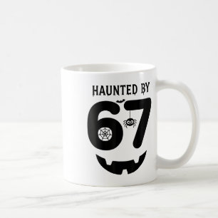 Meme 6 7 italienischer Brainrot-Halloween-Kostüm H Kaffeetasse