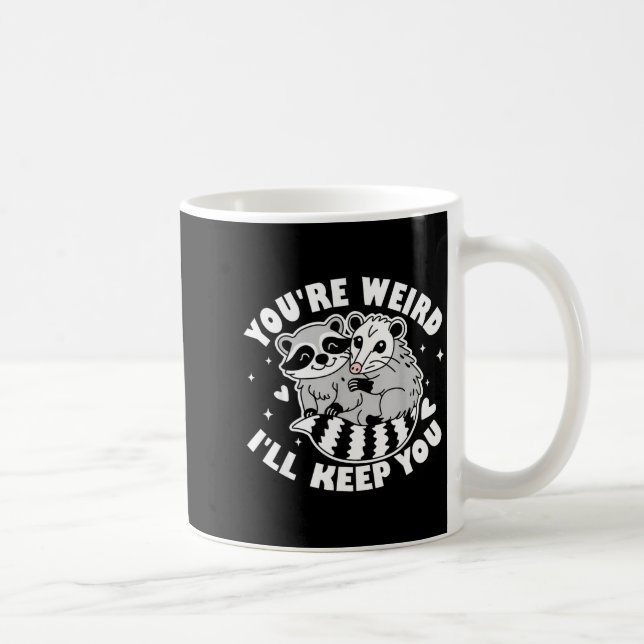 Meme Animal Girls Will Be Girls Praying Mantis Fun Kaffeetasse (Rechts)