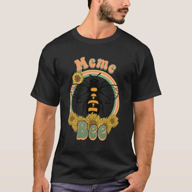 Meme Bee Birthday Matching Family Bee Party T-Shir T-Shirt (Vorderseite)