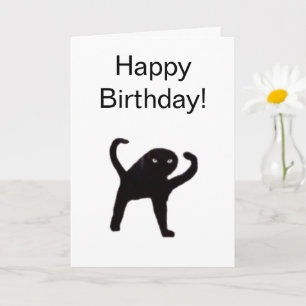 Mème de chat maudit de carte pliée