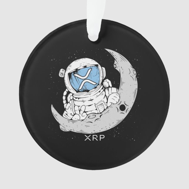 Mème de crypto XRP Cryptomonnaie Cute Astronaut Mo (devant)