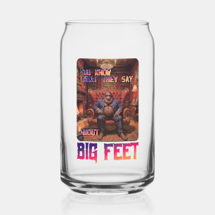Mème de pieds Bigfoot amusant