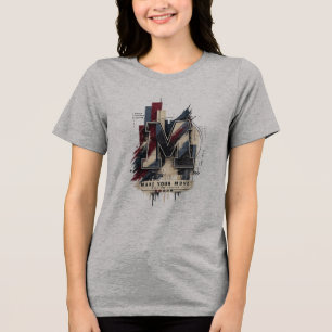 Meme-Designs – Sammlung lustiger, nachvollziehbare Tri-Blend Shirt