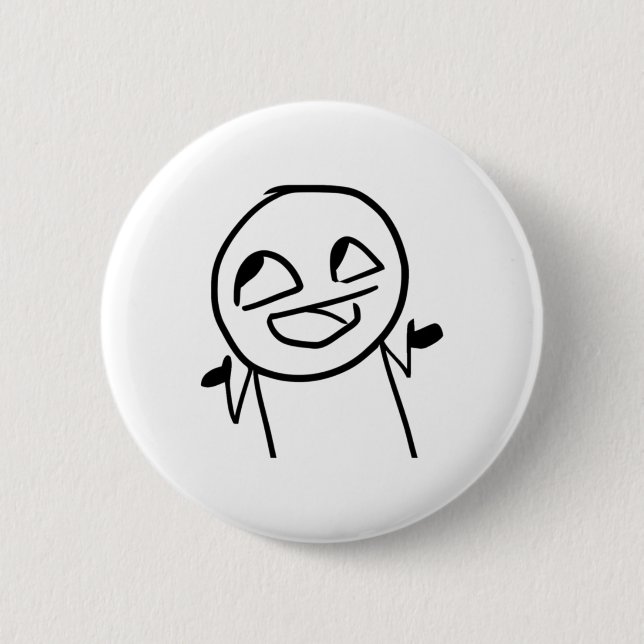 Meme - Ehm Ops Sticker Button (Vorderseite)