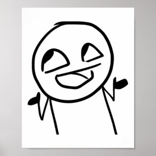 Meme - Ehm Ops Sticker Poster