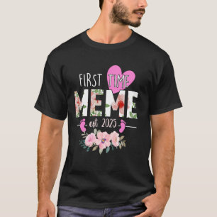 Meme Est. 2025 für das neue Oma befördert T-Shirt