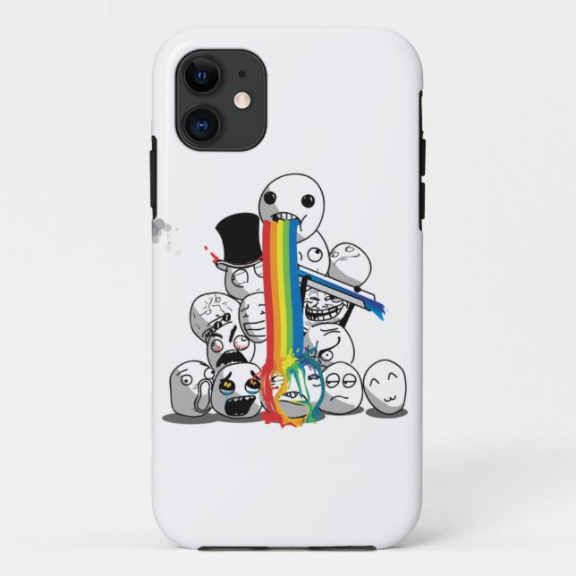 Meme Fall Case-Mate iPhone Hülle (Rückseite)