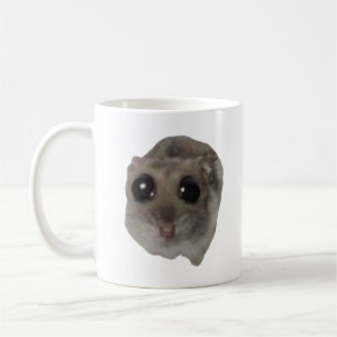 Meme, Hamster, Hamster-Meme, trauriger Hamster, lu Kaffeetasse