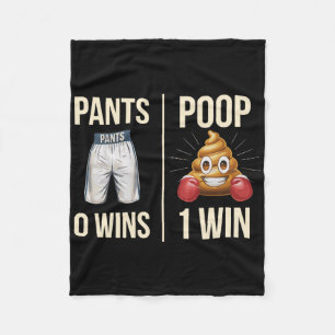 Meme Kack Toilette Spaß Gekackt Funny Sprichwort P Fleecedecke