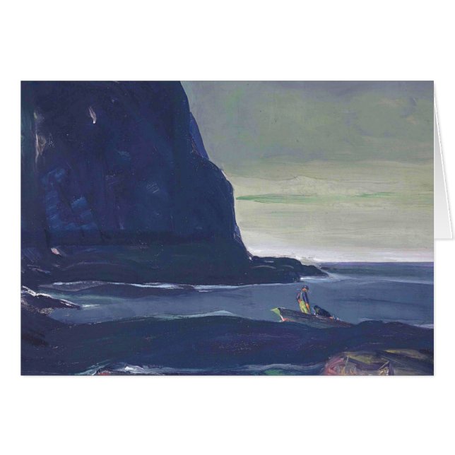 Même la bosse par George Bellows (Devant horizontal)