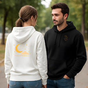 Même l'obscurité tient des étoiles Sweat - shirt à