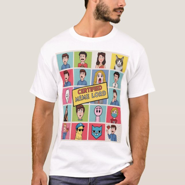 meme T - Shirt 2025 - Viral Pop Culture Graphic T- (Vorderseite)