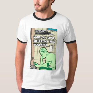 Meme T - Shirt Design für das neue Jahr 2024