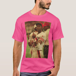 Memem Mittelfinger Jerry Rice Vintageretro Mädchen T-Shirt