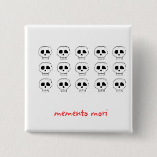 Memento mori button