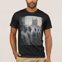 Memento Mori Garden — Gotische Wearable Art T-Shir