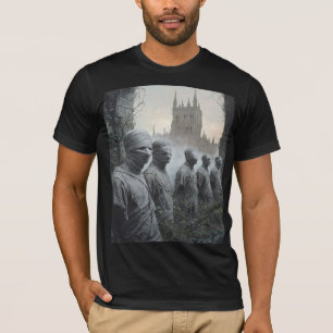 Memento Mori Garden — Gotische Wearable Art T-Shir T-Shirt