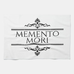 Memento Mori Geschirrtuch