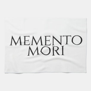 Memento Mori Geschirrtuch