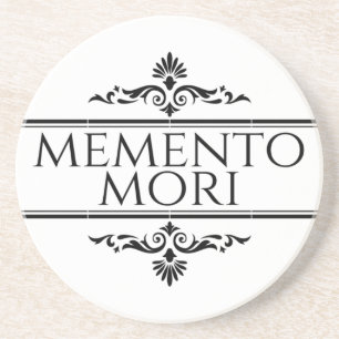 Memento Mori Getränkeuntersetzer