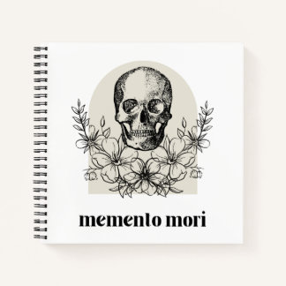 Memento Mori - Hardcover Bullet Journal Notizbuch
