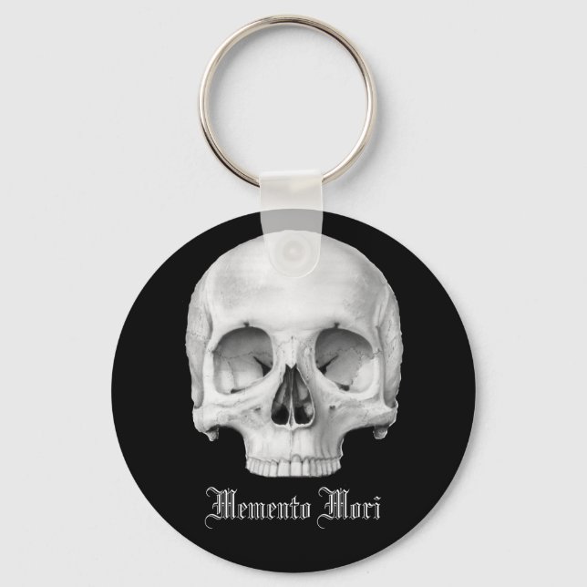 Memento mori Keychain Schlüsselanhänger (Vorderseite)
