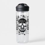 Memento Mori - Lateinamerika Trinkflasche<br><div class="desc">Memento Mori - denken Sie daran, dass Sie die haben - das Leben ist kurz</div>