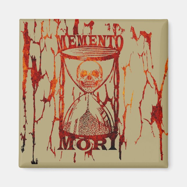 Memento mori magnet (Vorne)