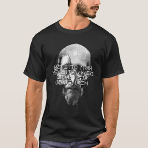 Memento Mori Memento Vivere Amor Fati Carpe Diem S T-Shirt