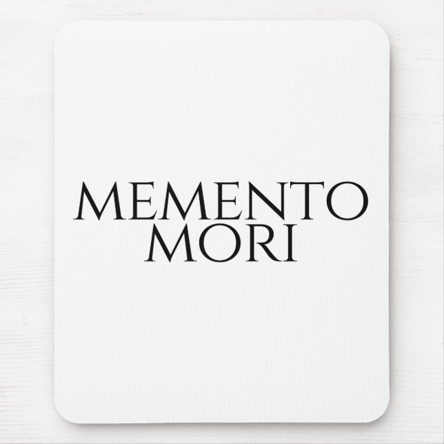 Memento Mori Mousepad (Vorne)