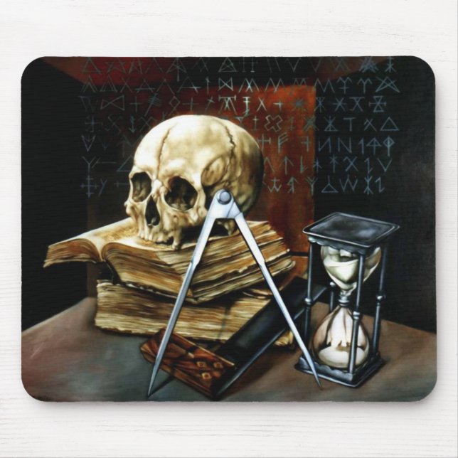 Memento mori mousepad (Vorne)