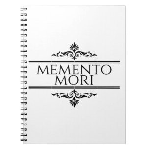 Memento Mori Notizblock