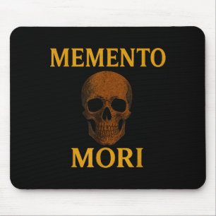 Memento Mori Philosophie Stoizismus Zitat  Mousepad
