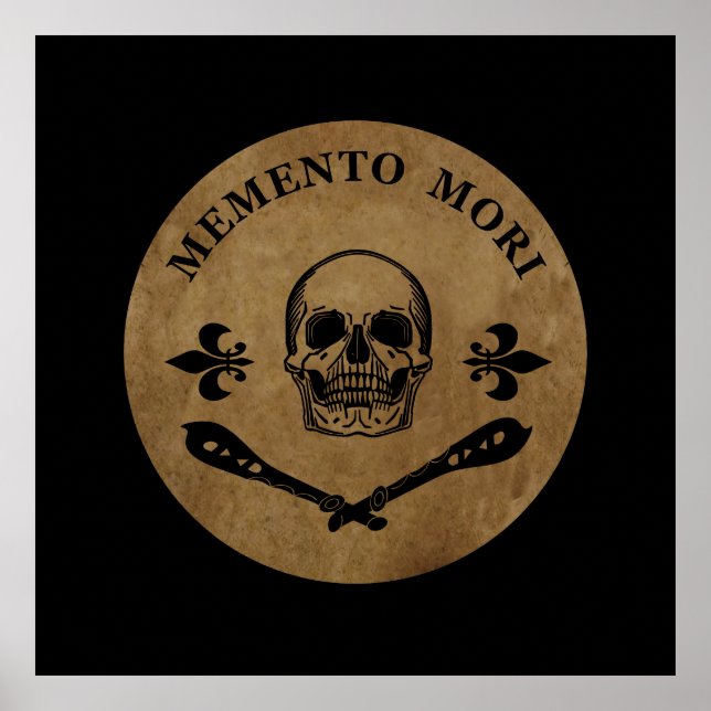Memento mori poster (Vorne)