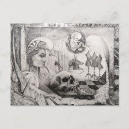 MEMENTO MORI POSTKARTE