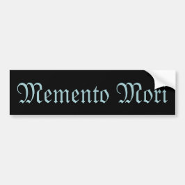 Memento Mori (Remember Death) Aufkleber Autoaufkleber