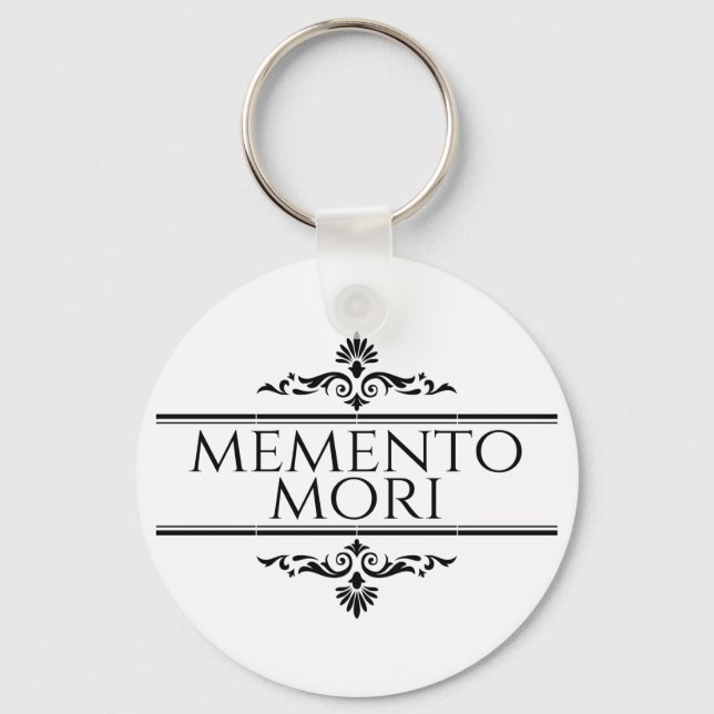 Memento Mori Schlüsselanhänger (Vorderseite)
