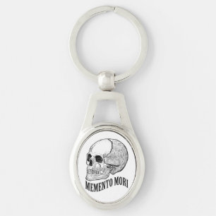 Memento mori schlüsselanhänger