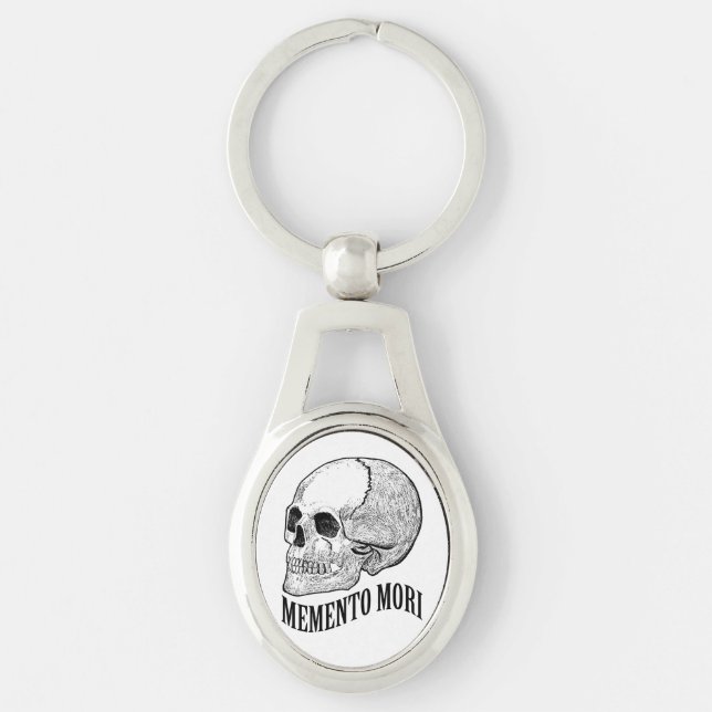 Memento mori schlüsselanhänger (Vorderseite)