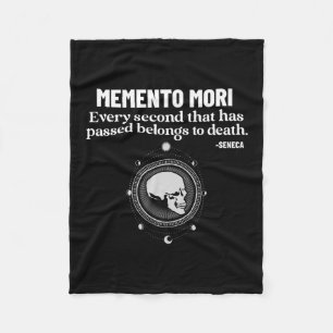 Memento Mori Seneca Stoicismus Stoische Philosophi Fleecedecke