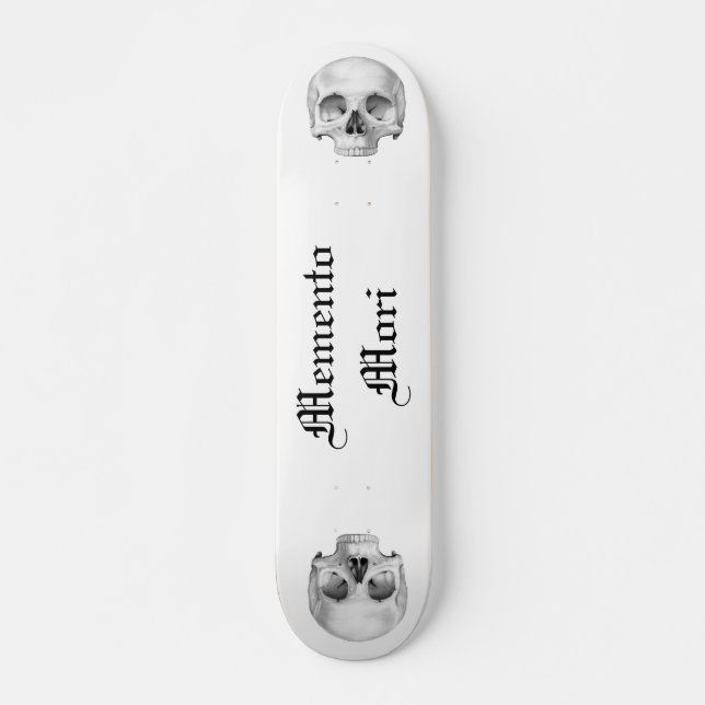Memento Mori Skateboard (Devant)