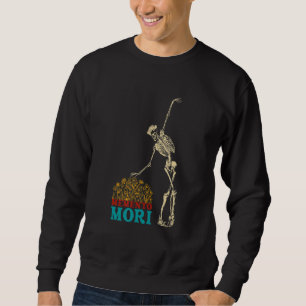 Memento Mori Skeleton Katholischer Stoikismus Erin Sweatshirt