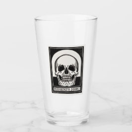 Memento Mori Skull Art Glas