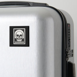Memento Mori Skull Art Magnet