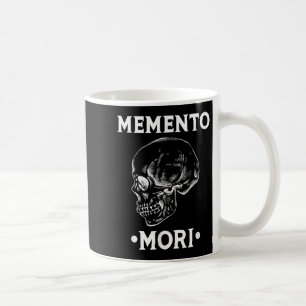 Memento Mori Skull Stoicism Philosophie Kaffeetasse