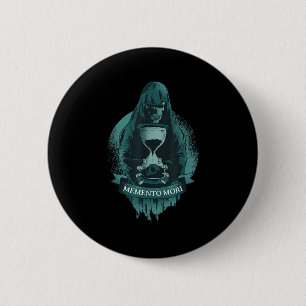Memento Mori Stoic Latin Stoicism Philosophie Reme Button